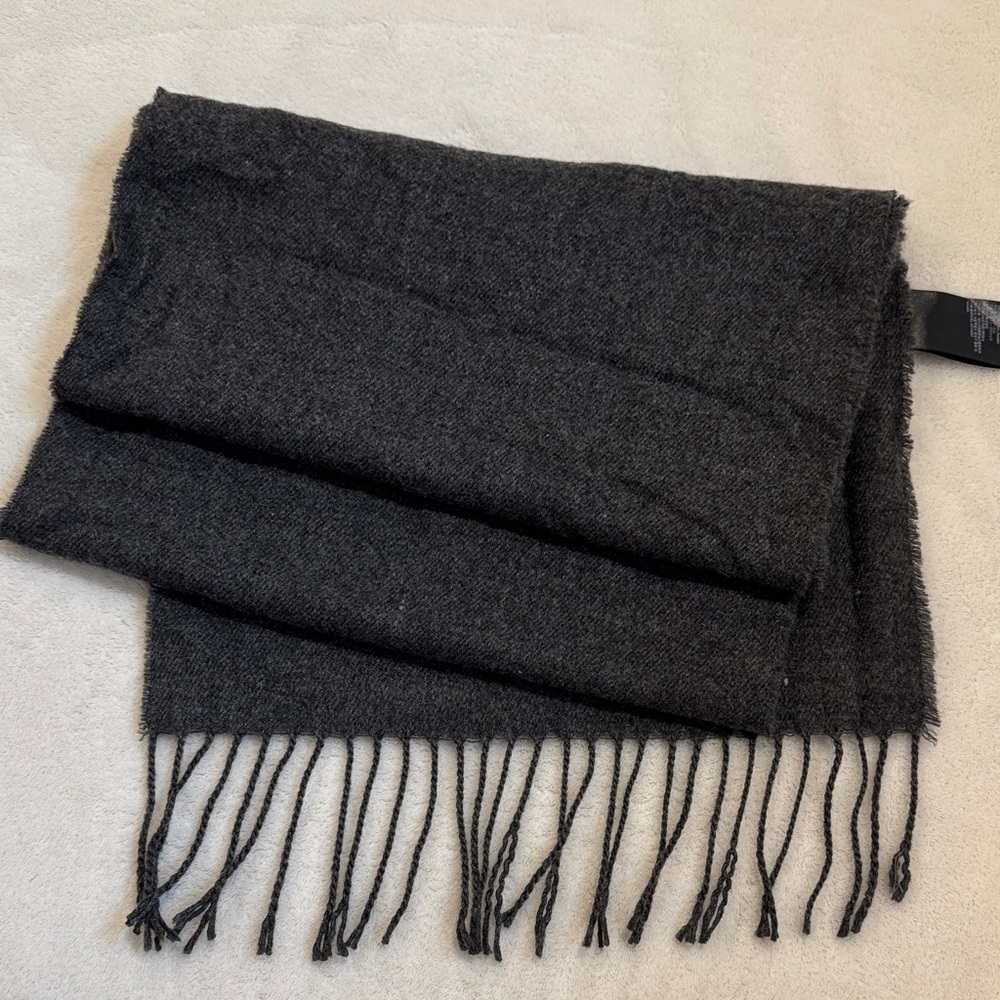H&M Charcoal Gray Men's Scarf